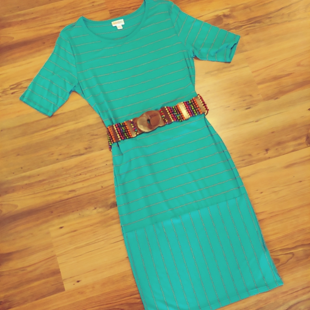 LulaRoe Julia Dress Size Medium NWOT